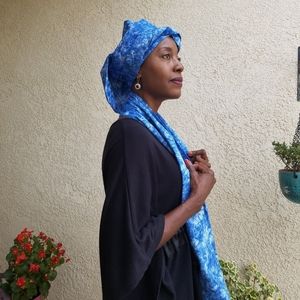 Tas (Crossbody Bag) with matching Gele (Head Wrap)